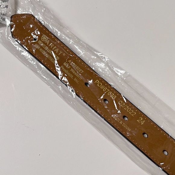 ARIAT Girls Rhinestone Sparkly Floral Belt - Picture 4 of 7